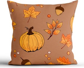 Bavlnená obliečka na vankúš Renforcé 40 × 40 cm - Tekvicové kúzlo