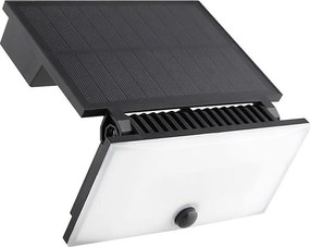 LED reflektor so senzorom a solárnym panelom FUJI LED/8W/3,7V 2000 mAh IP44