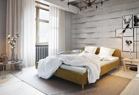 Čalúnená posteľ LOFT, 180x200, itaka 14 + rošt + penový matrac 14cm