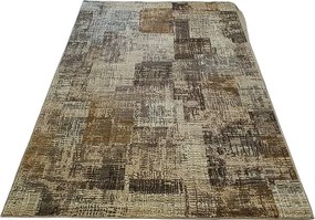 HU Sivý linkovaný koberec Luxess 33-Grey Rozmer: 60x110 cm