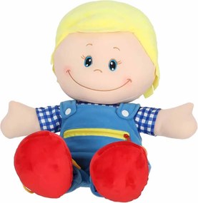 KIK Senzorická šmacianka bábika chlapec na učenie obliekania
