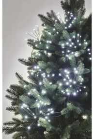 LED Vianočný reťaz 450xLED 8+3 m studená biela