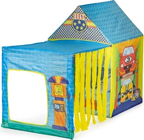 IPLAY Detský hrací stan - dielňa automechanik IPLAY, pre deti 3+, 150×75×110 cm