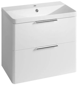 Aqualine Aqualine, DENEB umývadlová skrinka 60,5x55x34,5cm, biela matná, DN264