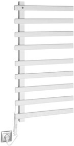 Sapho Sapho, ELCOR elektrický sušiak uterákov 480x920x50mm, 128W, biela matná, EB450