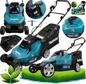 Akumulátorová kosačka Makita DLM432Z Na 2x18V 43 cm Kôš 50L Rezanie 20-75 mm
