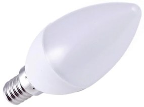 LED žiarovka E14, 5W, 3000K, 410lm, sviečková