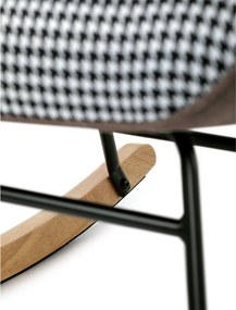 Hojdacie kreslo FABIAN II — látka, patchwork