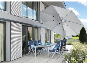 Doppler ACTIVE 370 cm - bočný záhradný slnečník s bočnou tyčou - 2. akosť (S258)