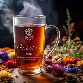 Pieskovaný hrnček znamenia Škorpióna