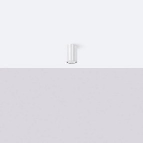 Biele bodové svietidlo Gleam – Sollux