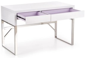 Luxusné PC stôl HAL-32, biely