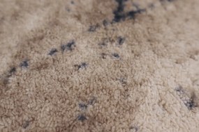 Spoltex, Behúň na mieru Marble 04 béžový, šíre 80 cm, béžová, chodba / predsieň