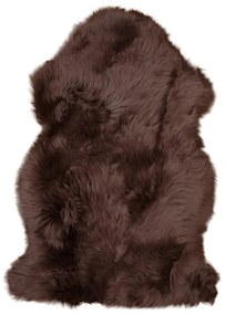 Tmavohnedá ovčia kožušina House Nordic