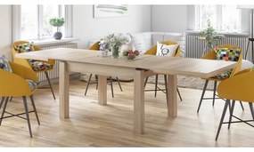 Rozkladací jedálenský stôl RALF dub sonoma pre 12 osôb