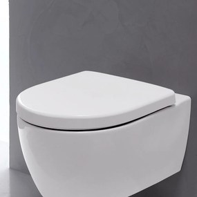 GEBERIT iCon WC sedátko s poklopom, z Duroplastu, biela, 574120000