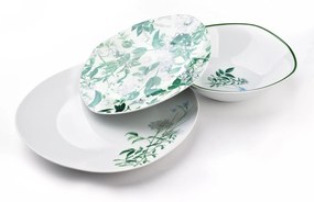 Porcelánová jedálenská súprava Herbal Mist sada 18ks