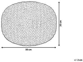 Taburetka 50x35 cm Conover (tmavosivá). Vlastná spoľahlivá doprava až k Vám domov. 1011306