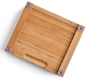 Servírovacia doska WARNA s príborom, bambusová