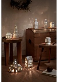 Keramický svietnik na čajovú sviečku Urbania Lighthouse Church Tower – Kähler Design