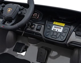Elektrické autíčko Lamborghini Revuelto XL STRONG sivé