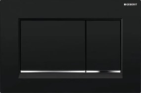 Geberit Sigma30 ovládacie tlačidlo plast čierny lesk 115.883.KM.1