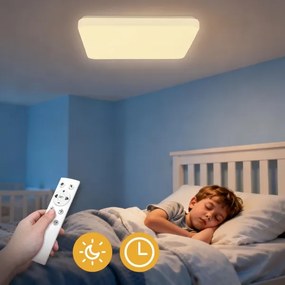 Brilagi - LED stmievateľné stropné svietidlo MILKY WAY LED/24W/230V 3000-6500K s diaľkovým ovládaním