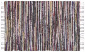 Bavlnený koberec 160 x 230 cm svetlý/viacfarebný DANCA Beliani
