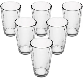Bormioli Rocco 6-dielna sada pohárov na long drink Kaleido, 370 ml