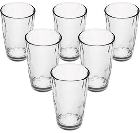 Bormioli Rocco 6-dielna sada pohárov na long drink Kaleido, 370 ml