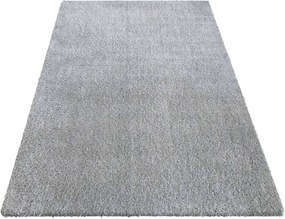 Štýlový koberec v sivej farbe