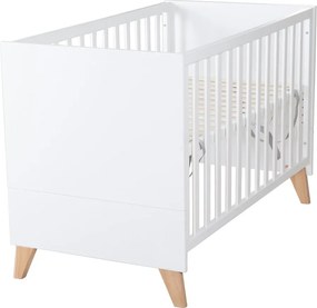 Biela postieľka 60x120 cm Léon – Roba