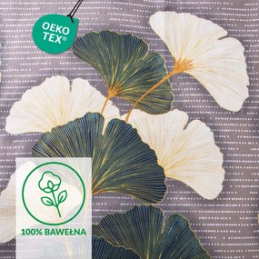 FLANELOVÉ OBLIEČKY FLANELOVE 140X200 CM, 1KS 70X80 CM LISTY