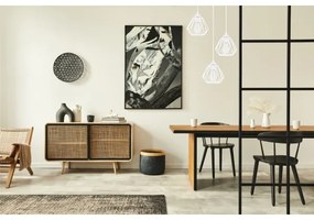 Luster na lanku CEED 3xE27/60W/230V biela