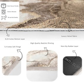 Béžový koberec 160x230 cm - Mila Home