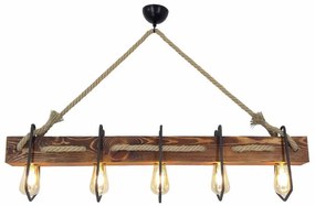 Luster na lanku DEMIR 5xE27/40W/230V