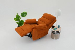 Polohovateľné kreslo Comforto E (červená). Akcia -18%. Vlastná spoľahlivá doprava až k Vám domov. 1145370