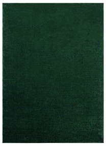 Koberec SOFTY Jednofarebný, tmavozelený