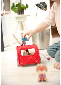 Lilliputiens – drevené hasičské vozidlo a nosorožec Marius