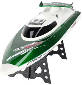KIK RC motorový čln FT009 zelený – diaľkovo ovládaný, rýchlosť až 30 km/h