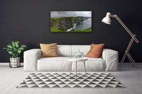 Obraz Canvas Záliv skaly voda krajina 120x60 cm