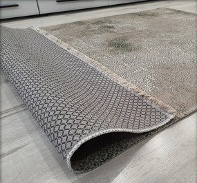 HU Béžovo-zelený orientálny koberec Banco 1030-GREEN Rozmer: 75x150 cm