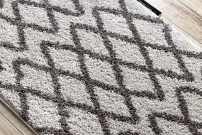 Behúň BERBER BENI krémový so strapcami