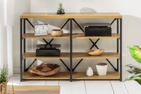 Polica dubový vzhľad 110 cm