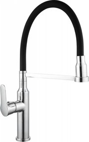 Mexen Edna - Vysoká batéria/drezová, čierna-chrómová, 672900-00