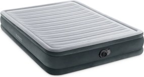Nafukovací matrac s automatickou pumpou DELUXE III sivá