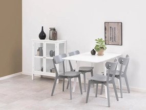 Actona Rozkladací jedálenský stôl Roxby 80/120 - biela