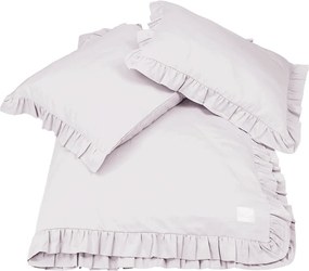 Posteľná bielizeň s volánom – slabo fialová Margaret od 140x200 cm 160x200 cm