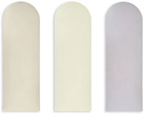 Čalúnený nástenný panel FENCE PAROS 20x60 cm Farba: Krémová