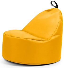 Žltý sedací vak Round L – So Soft?